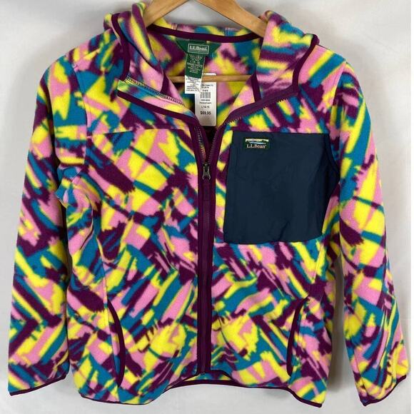 NWT Kids' Retro Mountain Classic Fleece Jacket size L 14/16 - Picture 1 of 3